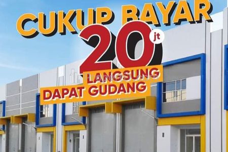 Dijual Gudang Siap Pakai di Surabaya Barat - Pergudangan Tritan Point Banyu 