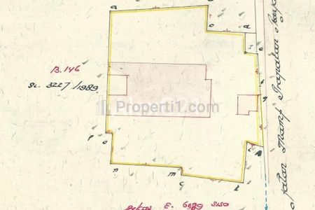 Dijual Tanah Ngantong Komersial di Tegal Parang, Mampang Prapatan, Jakarta Selatan