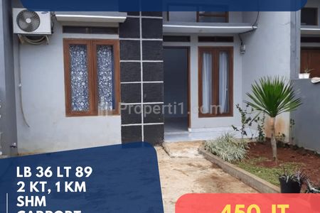 Jual Rumah Cakep Minimalis Siap Huni di Pengasinan Sawangan Depok