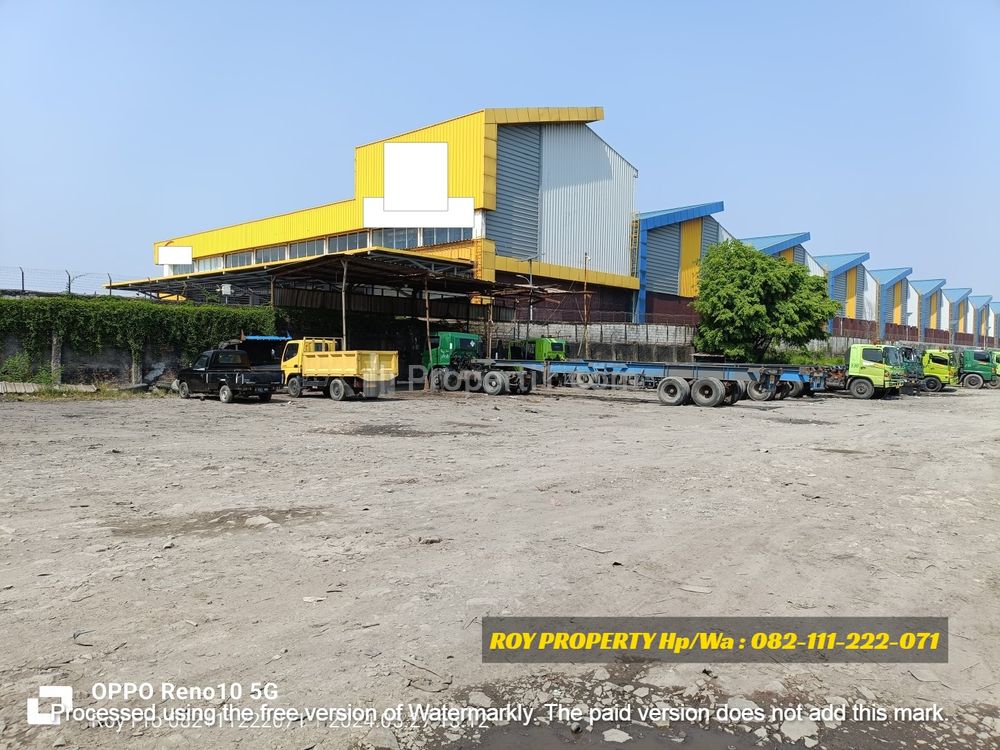 Dijual Tanah di Cakung Cilincing 2 ha Dekat Pelabuhan Tg. Priok dan Tol Cakung, Cocok Buat Depo Container