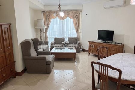 Sewa Apartemen Batavia Benhil Type 3+1 Bedroom Full Furnished, dekat Sudirman dan Semanggi