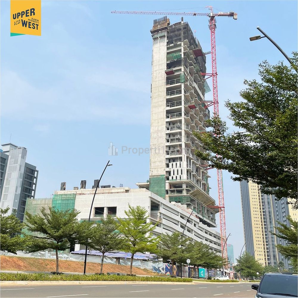 Dijual Soho Modern Pertama di BSD City Tangerang - Apartemen Upper West BSD 1 BR Unfurnished