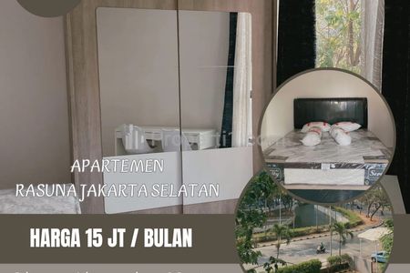 Disewakan Apartemen Taman Rasuna 3 BR Fully Furnished