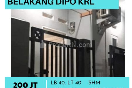 Jual Rumah Minimalis Siap Huni di Depok, di Belakang Dipo KRL Depok