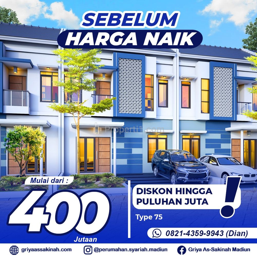 Dijual Rumah Syariah Madiun, 2 Menit SMAN 1 Geger, Legalitas Lengkap 8