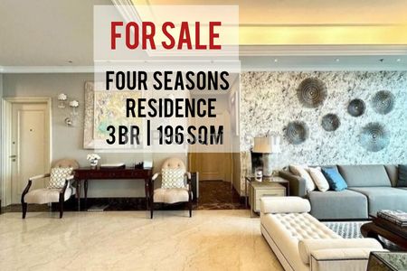 Apartemen Four Seasons Dijual, 3BR, 196sqm, Renovated, Furnished, Ready To Move In, Direct Owner, Yani Lim 08174969303