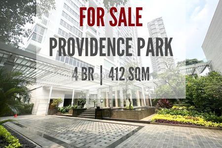 Apartemen Providence Park Dijual, 4+1 BR, 412sqm, Best View, Furnished, Well Maintained Unit, di Bawah Harga Pasar, Direct Owner, Yani Lim 08174969303
