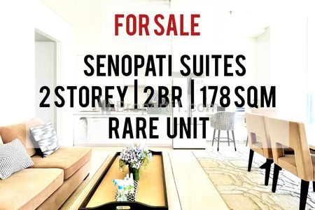 Apartemen Senopati Suites Dijual, 2BR, 178sqm, Furnished, Well Maintained, Direct Owner, Yani Lim 08174969303