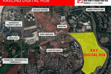 Dijual Tanah Kavling Siap Bangun di BSD City Tangerang