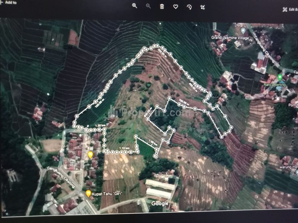Jual Cepat Tanah Kebun Luas SHM Termurah Lokasi di Kawasan Jalur Wisata Cimaung Puntang Pangalengan Bandung