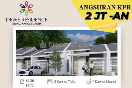 Dijual Rumah Baru Dewe Residence Gresik