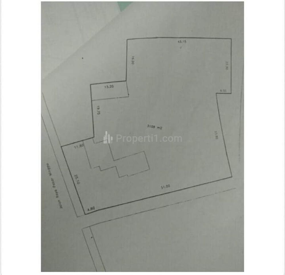 Jual Tanah Raya Pasar Minggu Jakarta Selatan