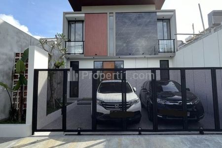 Dijual Rumah Baru Modern Kontemporer Full Furnish di Pinggir Jalan Purwomartani Sleman