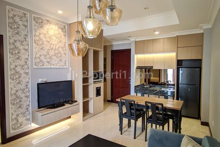 Sewa Apartemen Permata Hijau Suites 2BR - Modern Full Furnished - Dekat Kampus Binus Kemanggisan KL36117