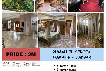 Dijual Rumah di Jl. Seroja Tomang, Jakarta Barat