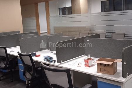 Disewakan Ruang Kantor di Plaza Timor Area Jakarta Pusat Kondisi Fully Furnished