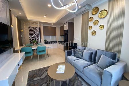 Sewa Apartemen Permata Hijau Suites 3BR - Modern Full Furnished - Dekat Kampus Binus Kemanggisan KL2621