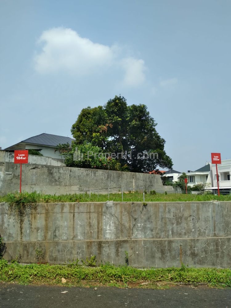 Tanah Dijual Ada 4 Kavling Dalam Komplek Cinere Indah