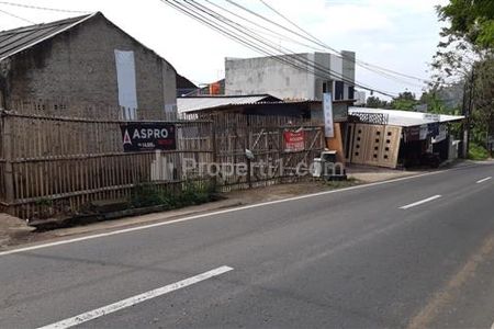 Jual Cepat Tanah Matang Bonus Gudang Murah Strategis di Mainroad Kolonel Masturi Cimahi