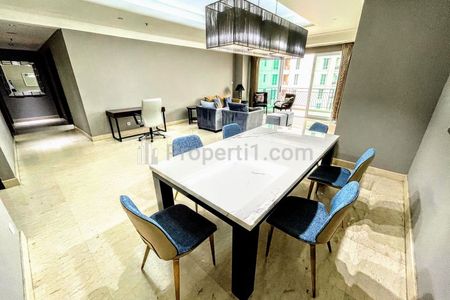 Sewa Apartemen Pakubuwono Residence Jakarta Selatan, 3BR+1 Full Furnished Size 303sqm