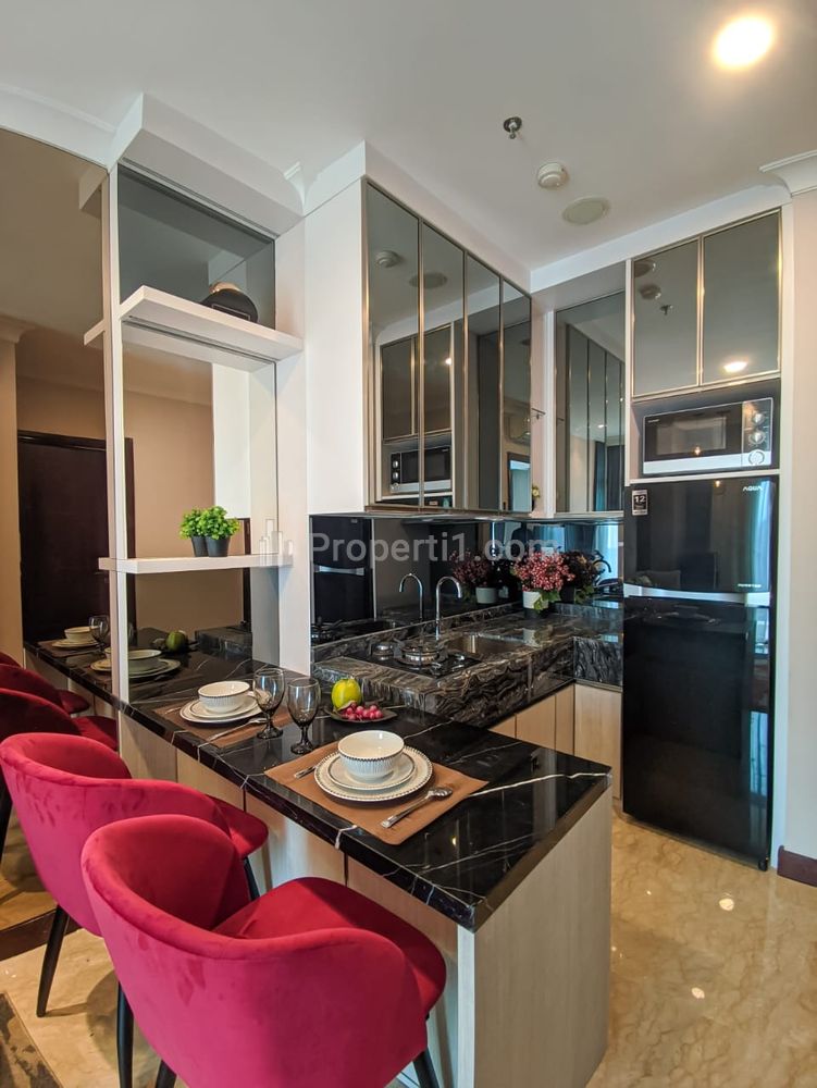Disewakan Apartemen Permata Hijau Suites Tipe 1 BR Kondisi Fully Furnished