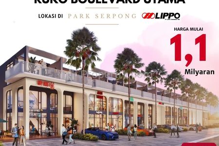 Dijual Ruko HivePark Park Serpong Legok Tangerang