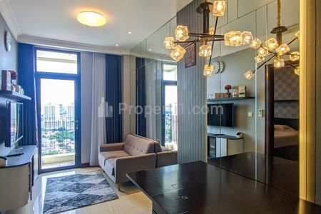 Disewakan Apartemen Permata Hijau Suites Tipe 1 BR Kondisi Fully Furnished