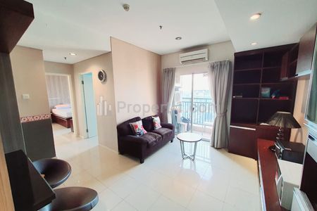 Sewa Apartemen Cosmo Terrace - 2 Bedrooms Full Furnished, Comfortable, Clean and Strategic Unit - Walking Distance to Grand Indonesia