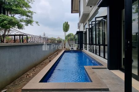 For Rent Modern House 5 BR with Private Pool, at Cipete Jakarta Selatan