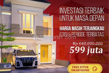 Dijual Rumah Istimewa Model Kastil Eropa 2 Lantai - Baletuanku Mbah Marto, Gamping, Sleman, DIY