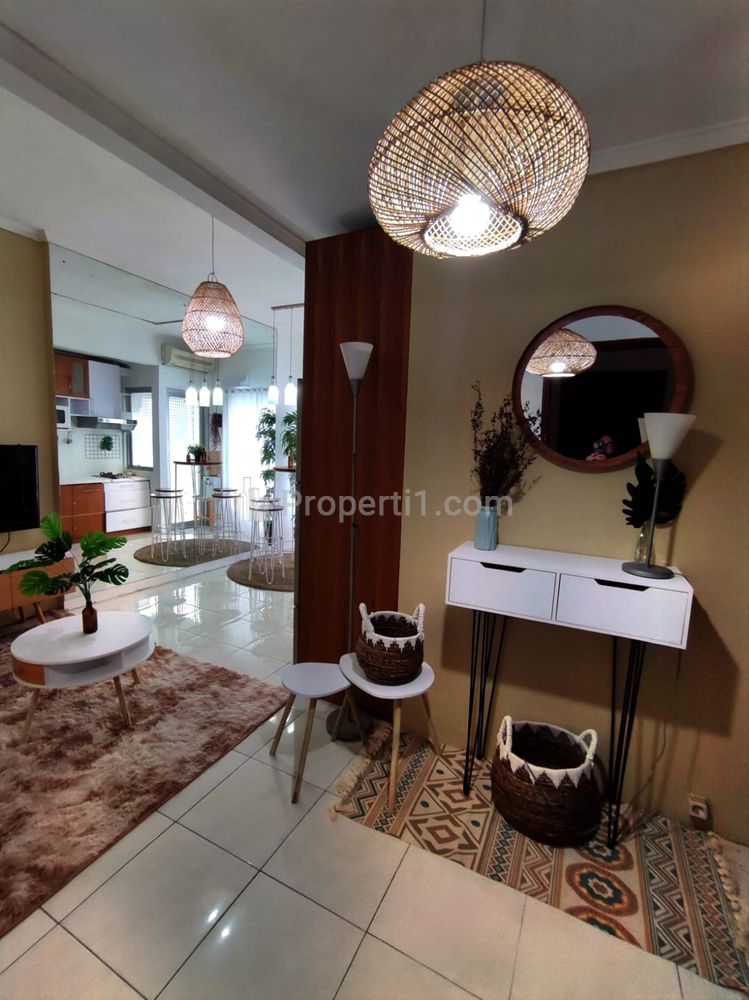 Sudirman Park Apartment for Rent 2 BR Fully Furnished, Near Citywalk Sudirman, LSPR, Sahid Sudirman Center Building, and Setiabudi MRT Station