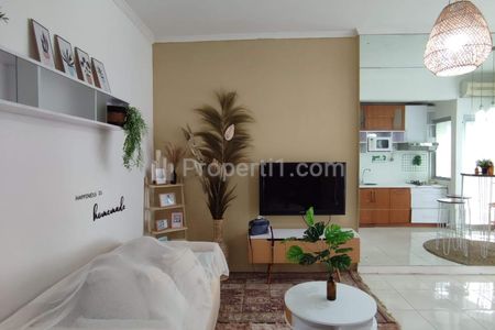 Sudirman Park Apartment for Rent 2 BR Fully Furnished, Near Citywalk Sudirman, LSPR, Sahid Sudirman Center Building, and Setiabudi MRT Station