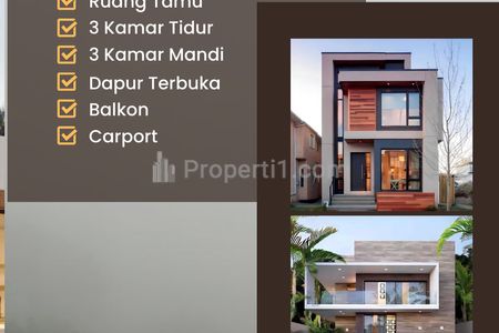 Termurah Rumah 2 Lantai View Pegunungan Sejuk Strategis Dijual di Cisarua Bandung