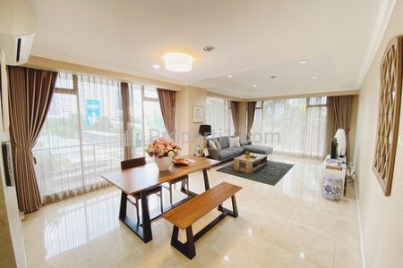 Disewakan Apartemen Istana Sahid – 3+1 BR Fully Furnished, Best Price for 1 Year Rent