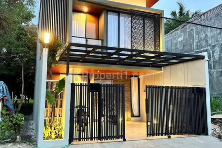 Dijual Rumah Baru Modern Kontemporer Full Furnish di Seputar Jogja Bay Maguwoharjo, Sleman