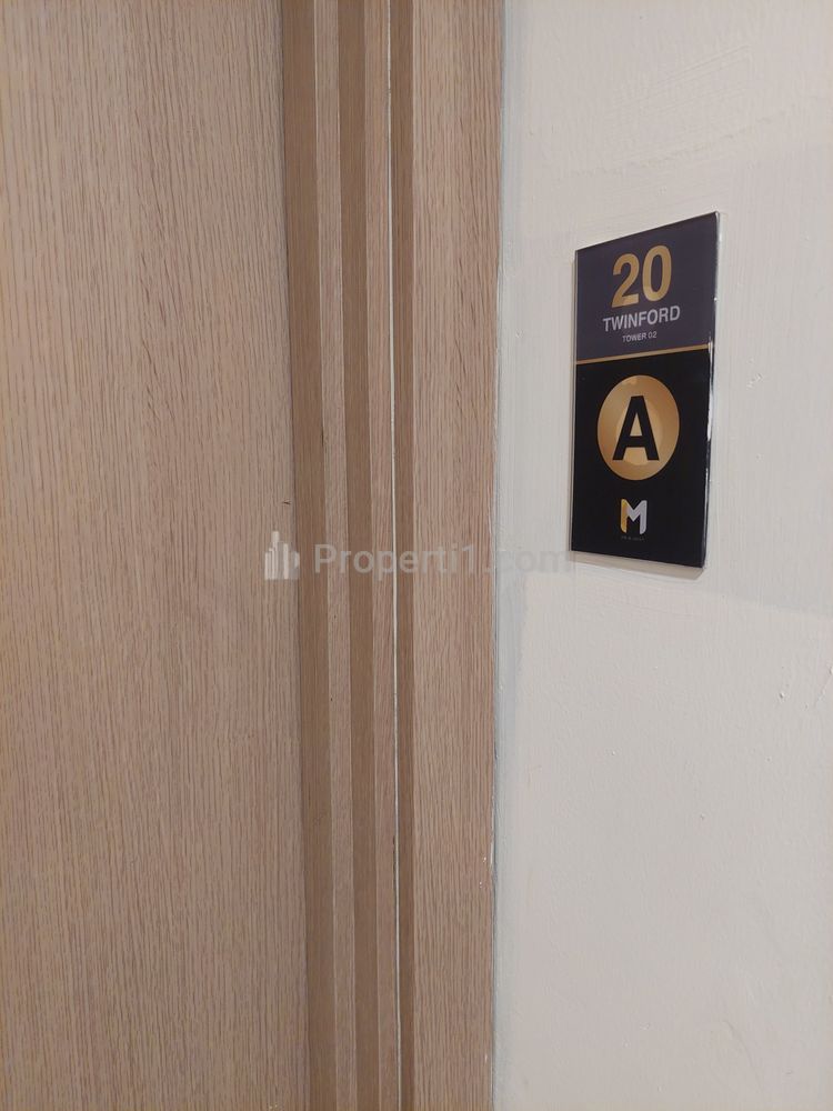 Dijual Apartemen Meikarta Tower Twinford 2B Lantai 20 No. 20A - 3 Kamar Unfurnished