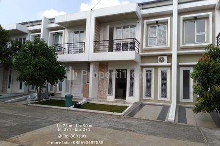 Dipasarkan Rumah 2 Lantai Lokasi Premium di Cinangka Sawangan Depok - Agung Green Forest