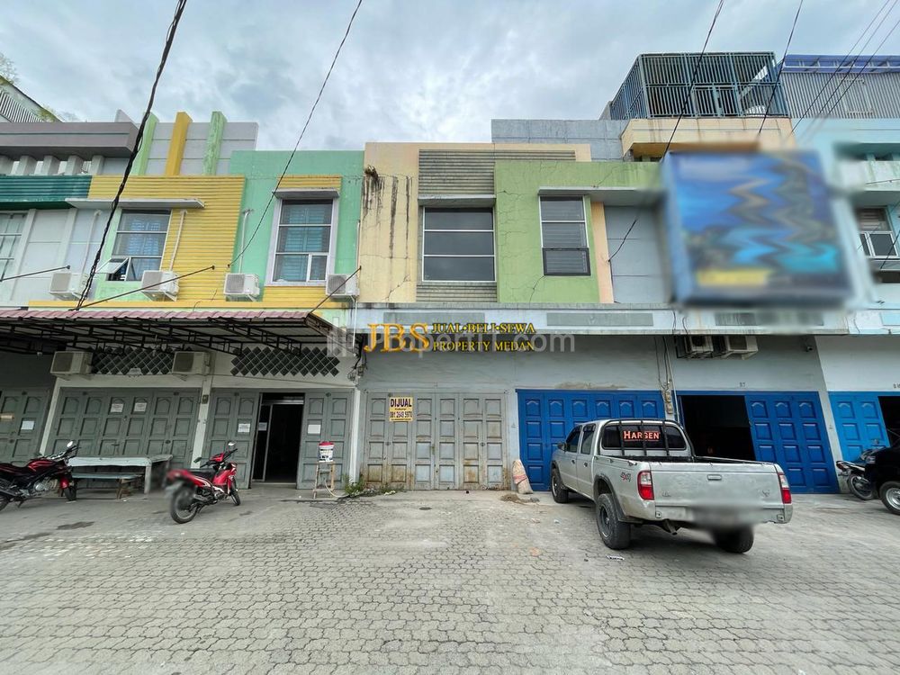 Jual Ruko 2 Tingkat di Komplek Bilal Central Jalan Bilal Ujung - Medan