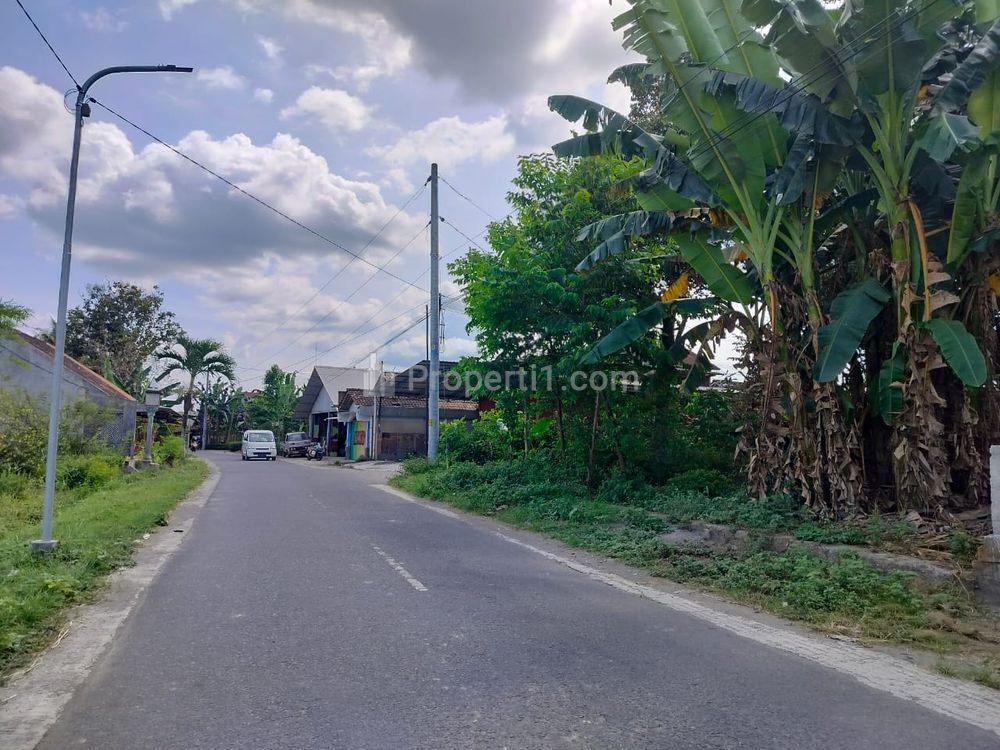 Dijual Tanah Murah Strategis Pinggir Jalan Pundong Kebon Agung Mlati Sleman