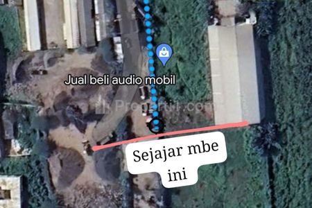 Disewakan 2600 m2 Tanah NOL Jalan Raya Karangandong - Raya Legundi - Driyorejo Gresik Jawa Timur Dekat Area Pabrik dan Pergudangan Biz Park, Pintu Tol