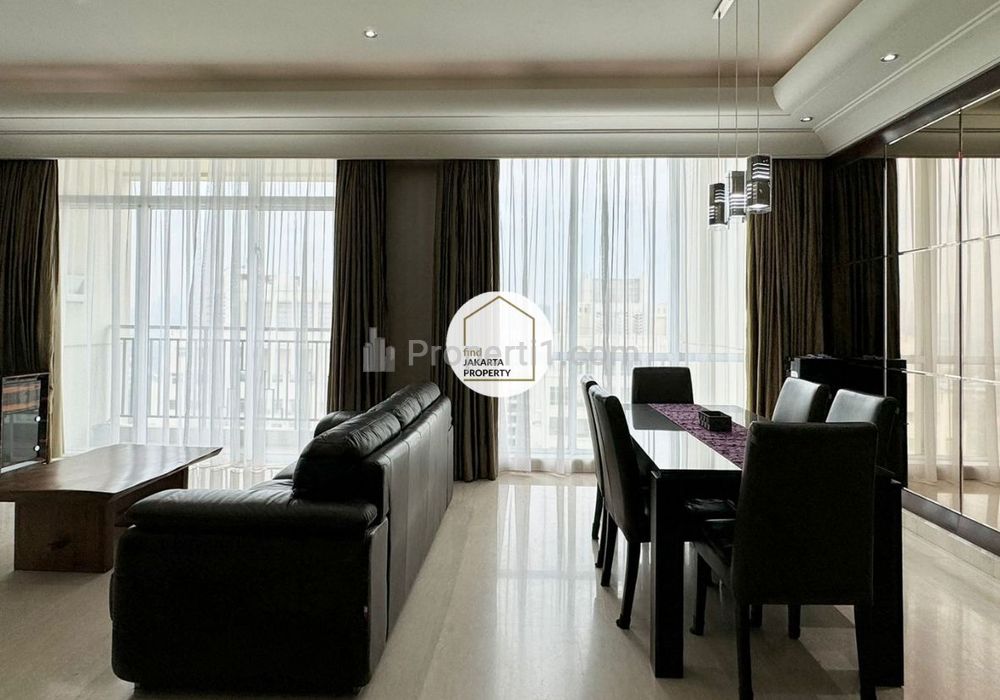 Fast Sale: The Pakubuwono View 3BR 196sqm, Pool View, TERMURAH! Ready to Move in, HIGH FLOOR! Also Avail 2BR for Sale! Please Call Clara-Abie Property