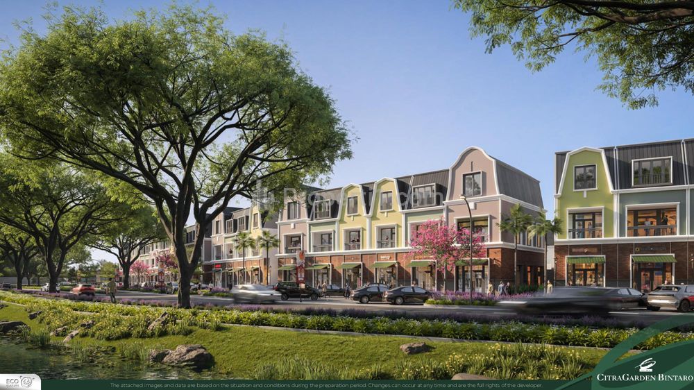 Dijual Ruko Cantik di Citra Garden Bintaro Tangerang Selatan