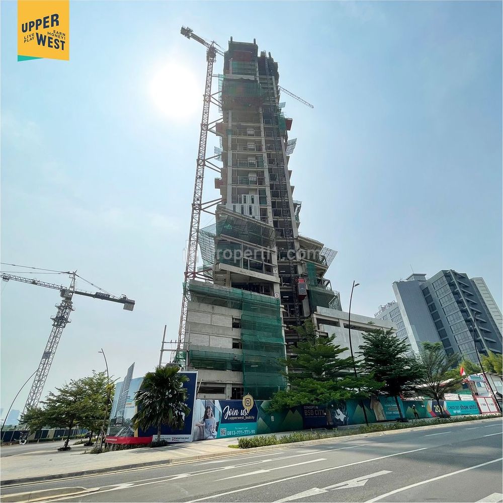 For Sale Mixed-Use Concept Living in BSD City - Apartemen Upper West BSD 2 BR Unfurnished