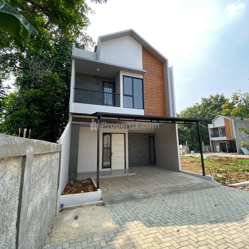 Dijual Rumah 2 Lantai Scandinavian Bebas Banjir Lokasi Strategis Dekat Tol Jatiasih Kota Bekasi