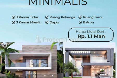 Pasti Untung Dihuni atau Disewakan Rumah Villa 2 Lantai Bisa KPR Harga Promo Dipasarkan di Cisarua Lembang Bandung