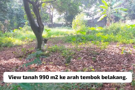 Dijual Tanah 2.200 m2 di Jatiasih Kota Bekasi Dekat Stasiun LRT Cikunir 1, Sentrakota Jatibening, Pasar Cikunir, Tol Jatibening