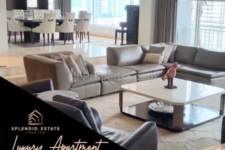 Dijual Apartemen Sailendra Mega Kuningan Furnished Bagus Size 323 - 3+1 BR Full Furnish