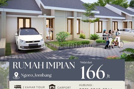 Dijual Rumah di Jombang, 5 Menit ke SMP Negeri 1 Ngoro