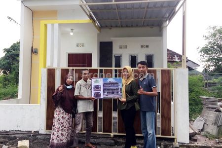 Jual Rumah Murah di Sidoarjo 225 Juta Lokasi Perempatan Wonoayu ke Selatan Mentok, Free SHM