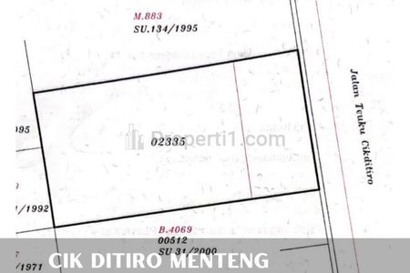 Jual Rumah Tua Lama Hitung Tanah Cocok untuk Kantor di Cik Di Tiro, Dekat Sudirman, Menteng, Jakarta Pusat